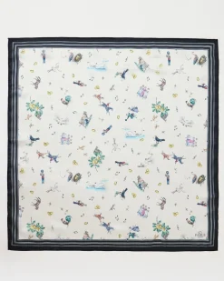 Sale Fable England 12 Days of Christmas Square Scarf