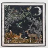 Best Fable England A Night's Tale Narrative Square Scarf