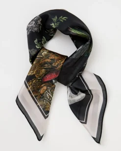 Best Fable England A Night's Tale Narrative Square Scarf