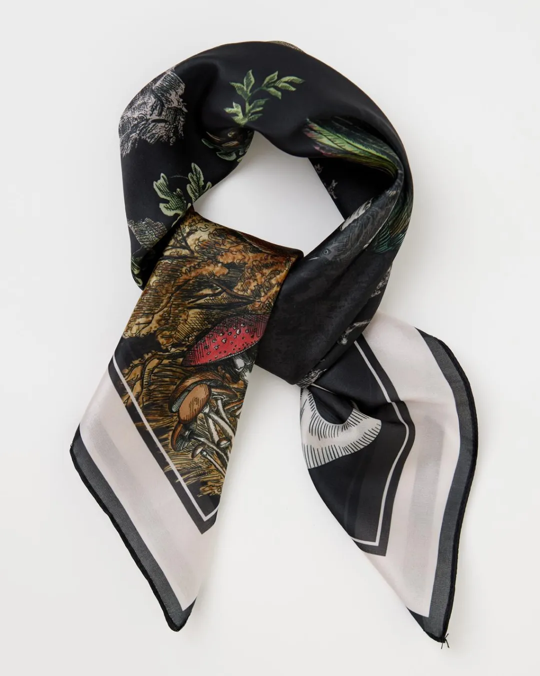 Best Fable England A Night's Tale Narrative Square Scarf