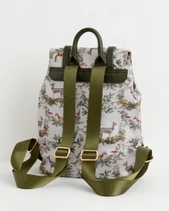 New Fable England A Night's Tale Woodland Small Backpack - Crystal Grey