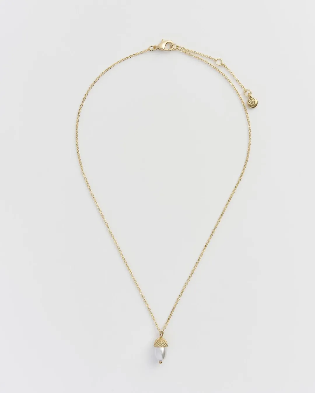 Best Fable England Acorn Pearl Necklace
