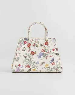 Sale Fable England Alice Garden Medium Structured Tote