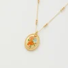 New Fable England Aquarius Zodiac Necklace