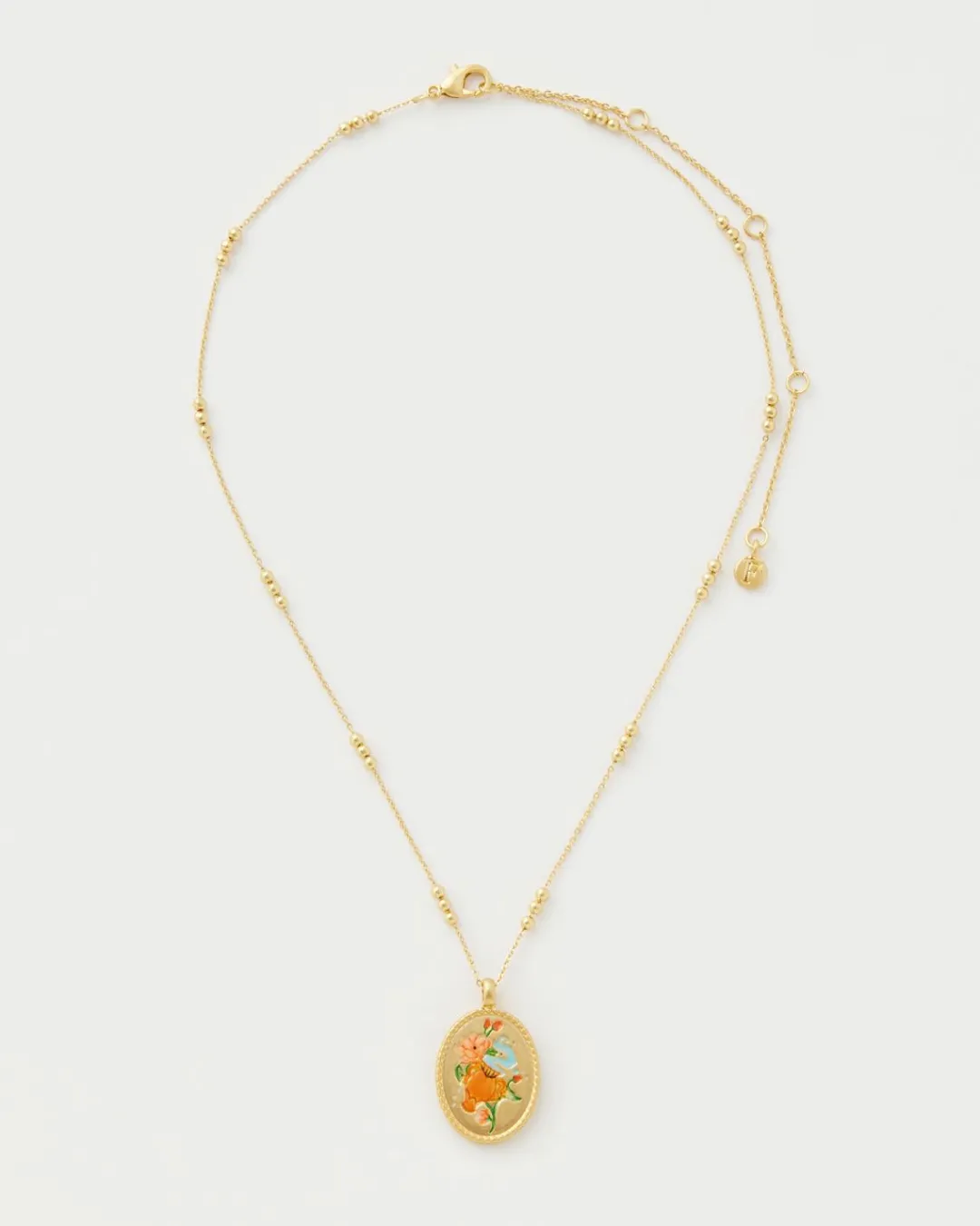 New Fable England Aquarius Zodiac Necklace