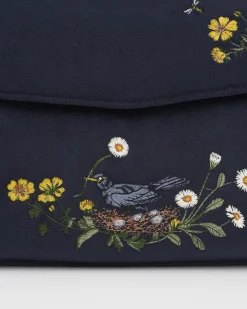 Hot Fable England Blackbird Mini Top Handle Purse