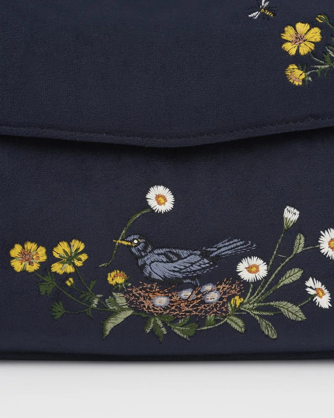 Hot Fable England Blackbird Mini Top Handle Purse