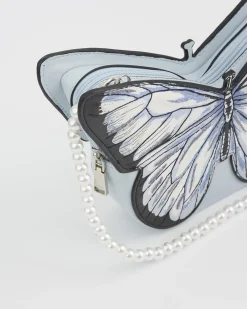 Fashion Fable England Blue Butterfly Purse