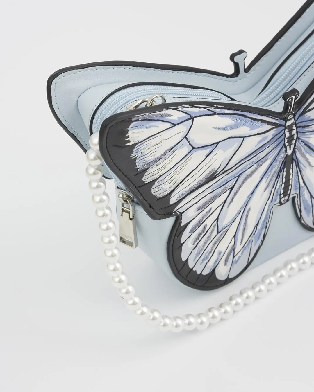 Fashion Fable England Blue Butterfly Purse