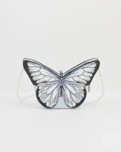 Fashion Fable England Blue Butterfly Purse