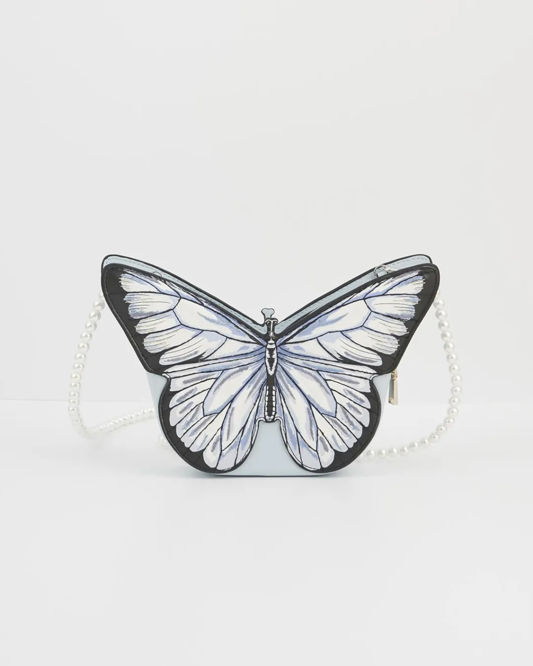 Fashion Fable England Blue Butterfly Purse