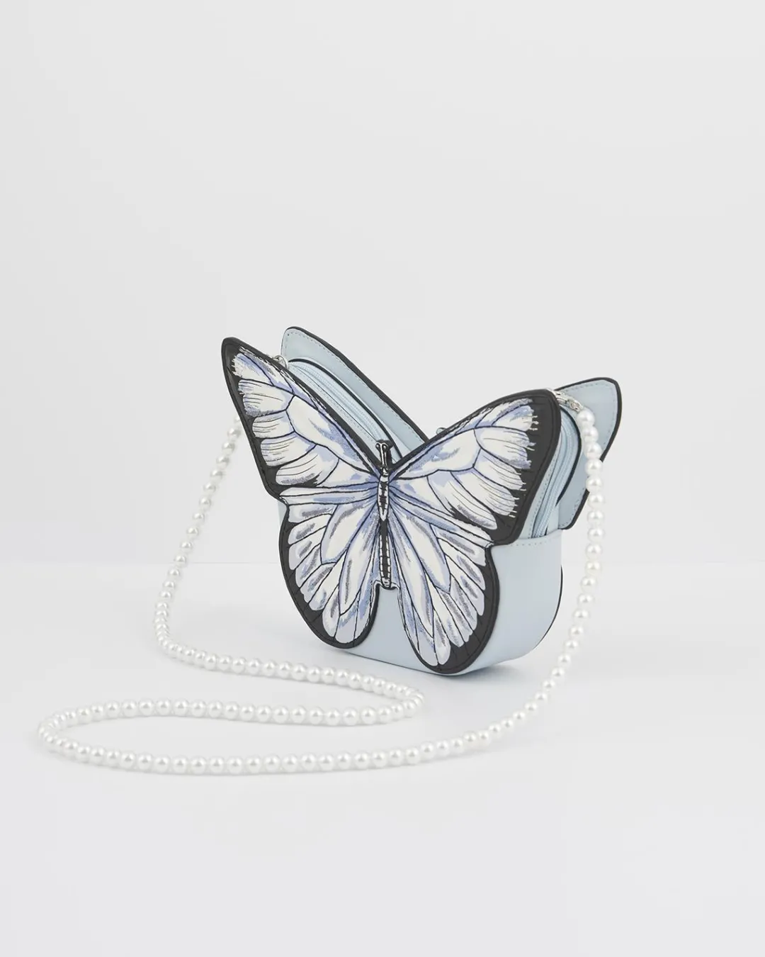 Fashion Fable England Blue Butterfly Purse