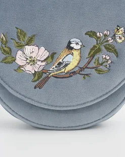 Outlet Fable England Blue Tit Saddle Purse