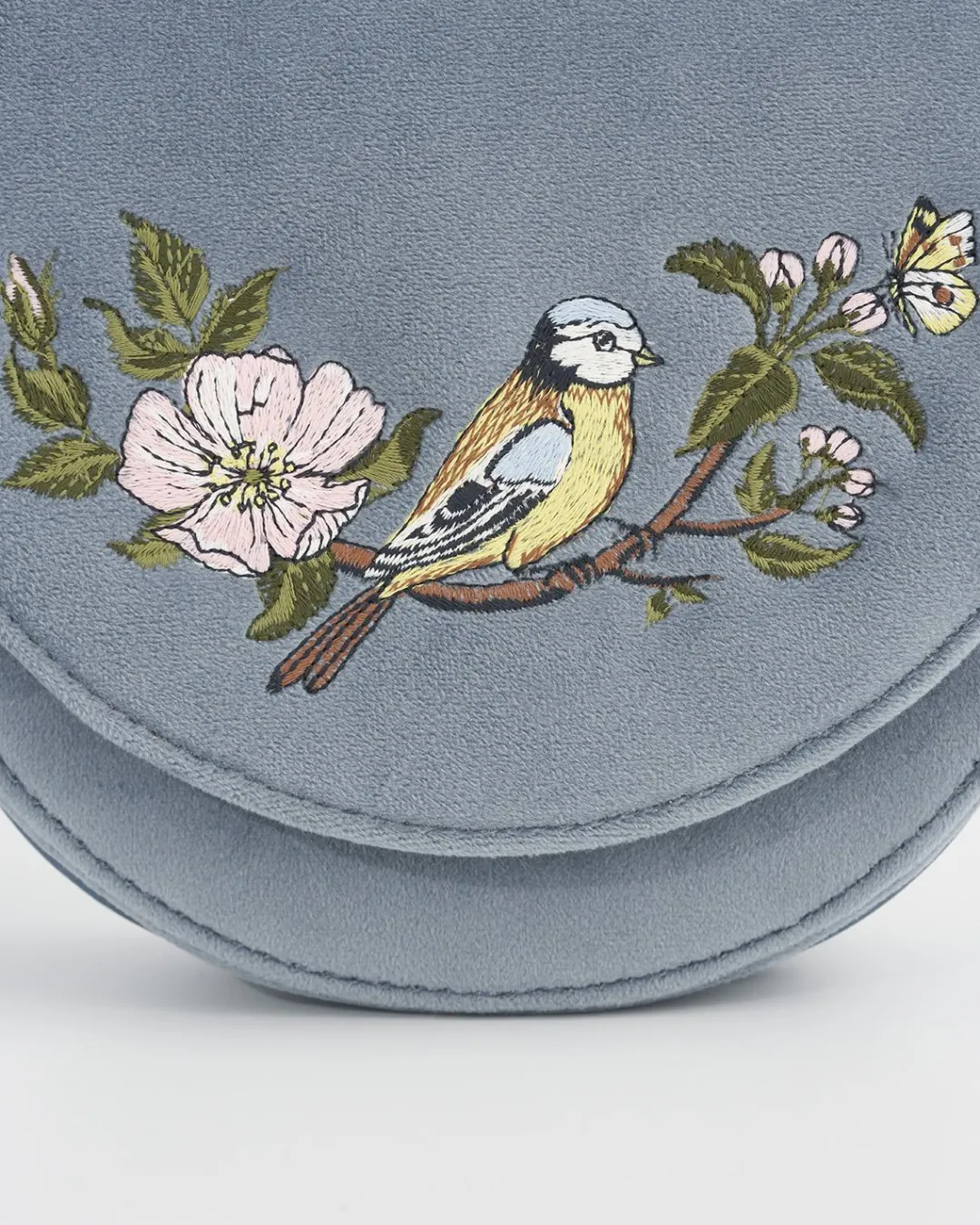 Outlet Fable England Blue Tit Saddle Purse