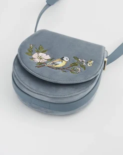 Outlet Fable England Blue Tit Saddle Purse