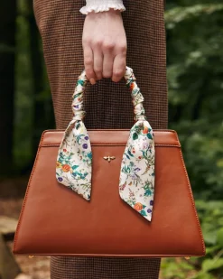 Online Fable England Botanical Pumpkin Tote - Tan
