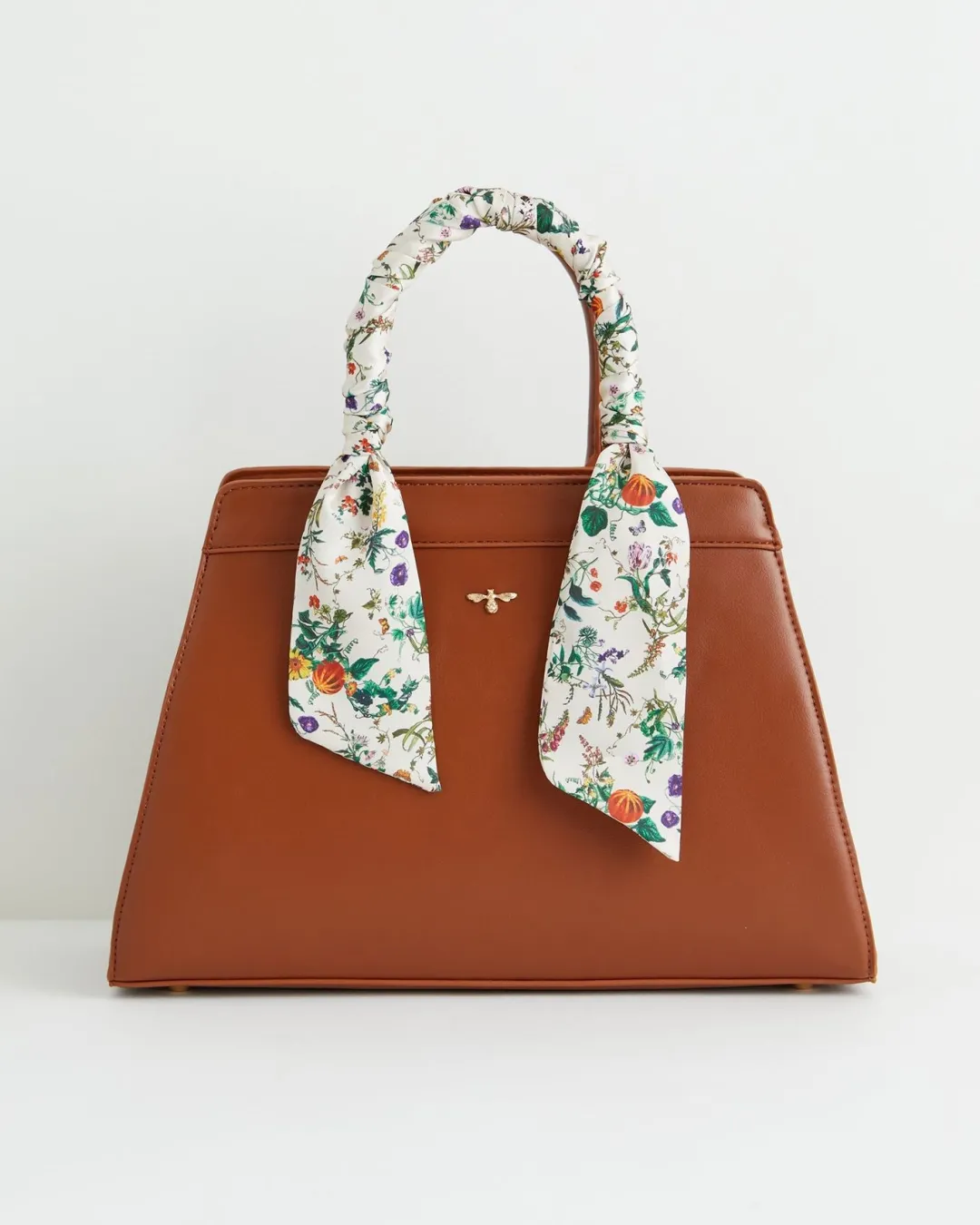 Online Fable England Botanical Pumpkin Tote - Tan