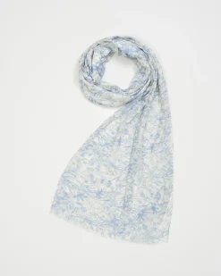 Online Fable England Bunny Blues Lightweight Scarf
