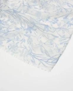 Online Fable England Bunny Blues Lightweight Scarf