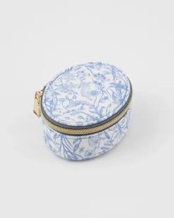 Online Fable England Bunny Blues Oval Jewelry Box