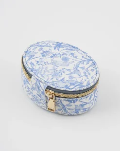 Online Fable England Bunny Blues Oval Jewelry Box
