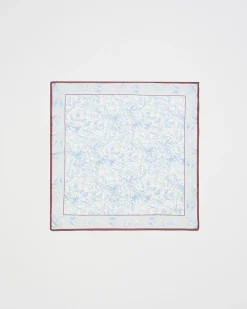 Outlet Fable England Bunny Blues Square Scarf