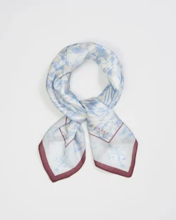 Outlet Fable England Bunny Blues Square Scarf