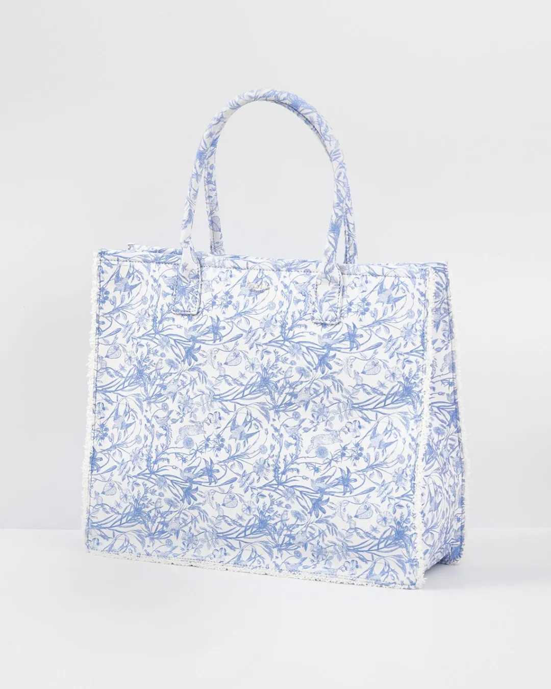 Clearance Fable England Bunny Blues Structured Tote