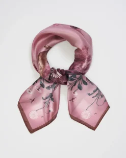 New Fable England Bunny Narrative Square Scarf