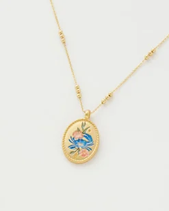 Clearance Fable England Cancer Zodiac Necklace