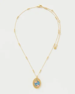 Clearance Fable England Cancer Zodiac Necklace