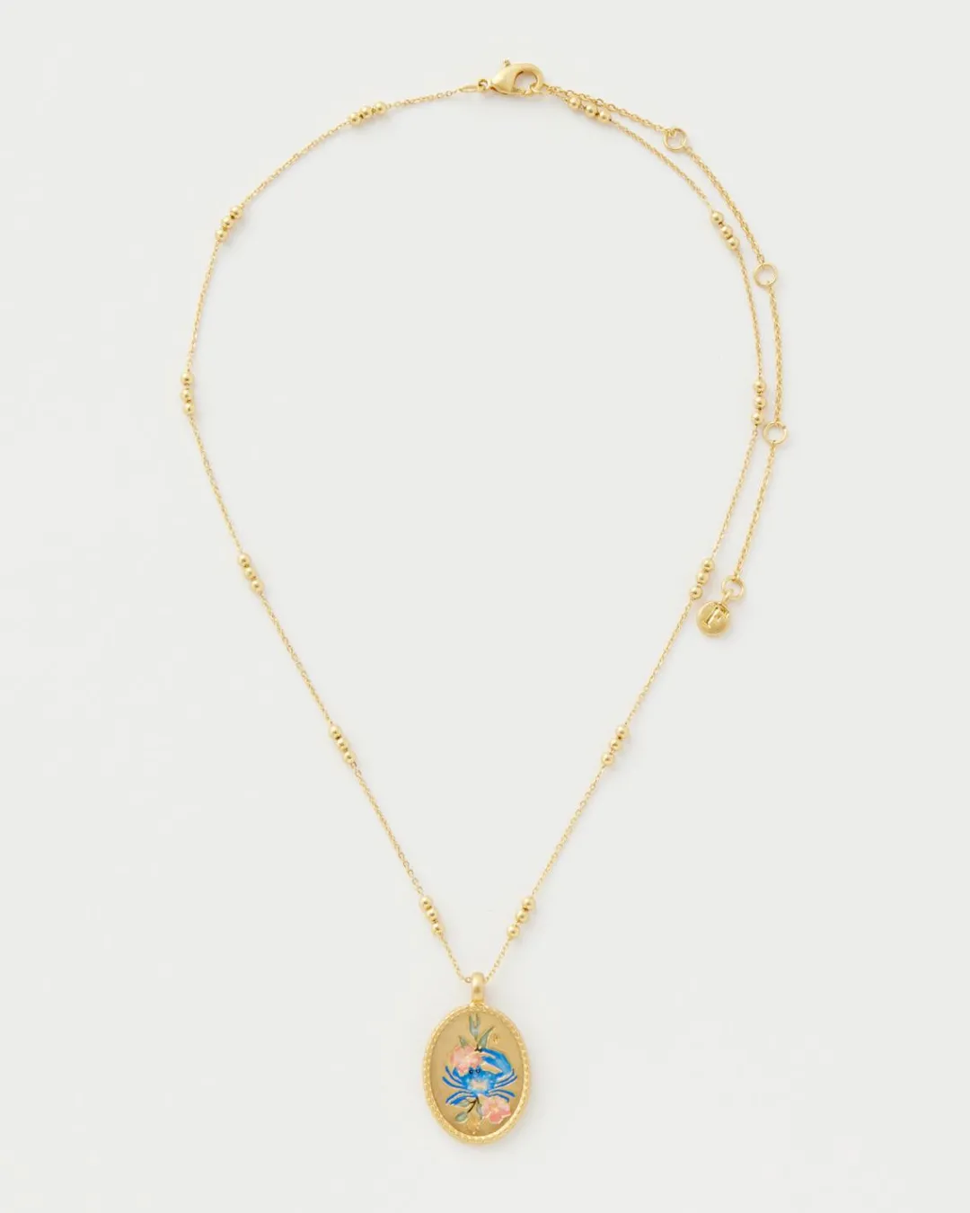 Clearance Fable England Cancer Zodiac Necklace