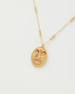 New Fable England Capricorn Zodiac Necklace