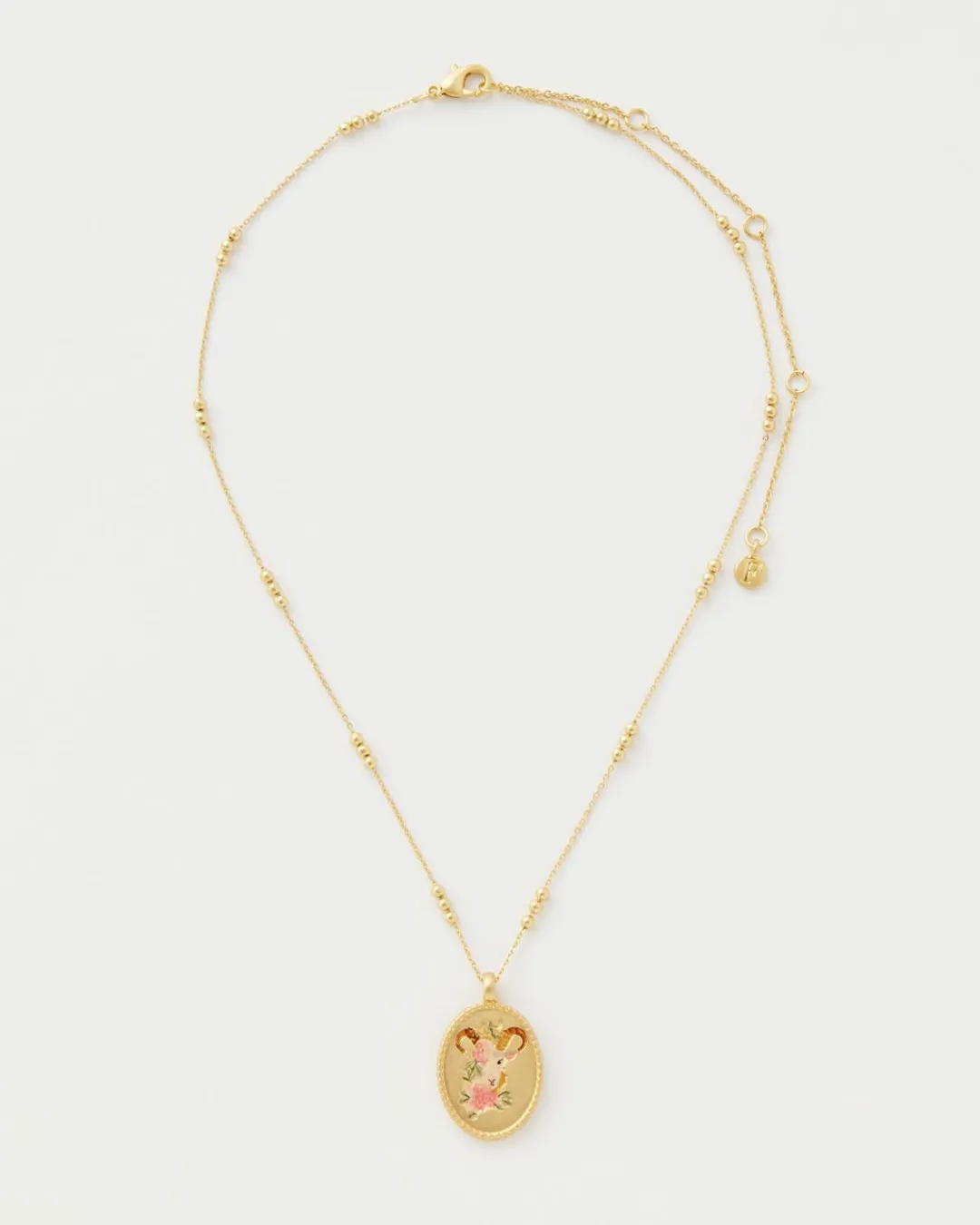 New Fable England Capricorn Zodiac Necklace