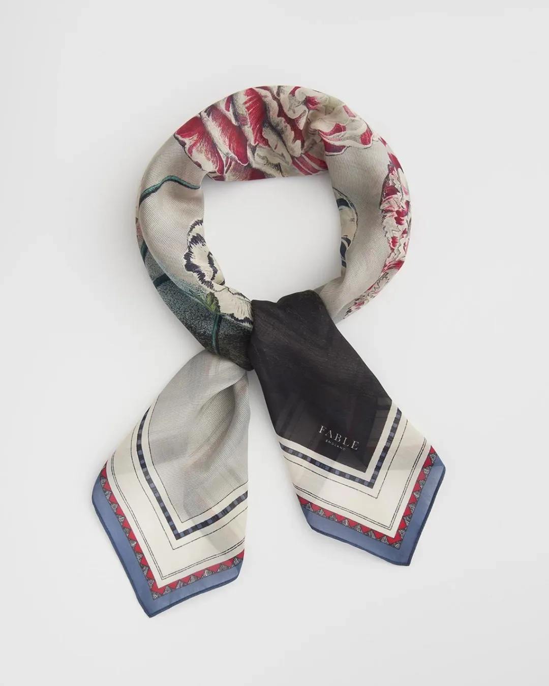 Online Fable England Carnations, Temple of Flora Large Square Scarf