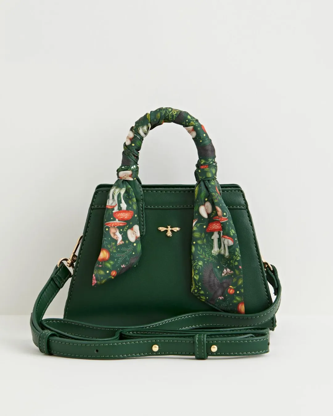 New Fable England Catherine Rowe Into The Woods Small Tote - Green