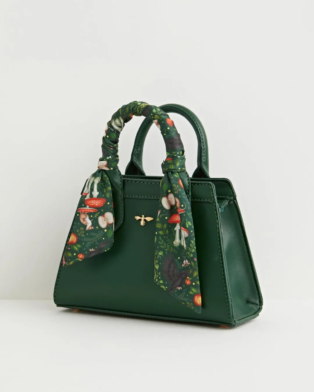 New Fable England Catherine Rowe Into The Woods Small Tote - Green