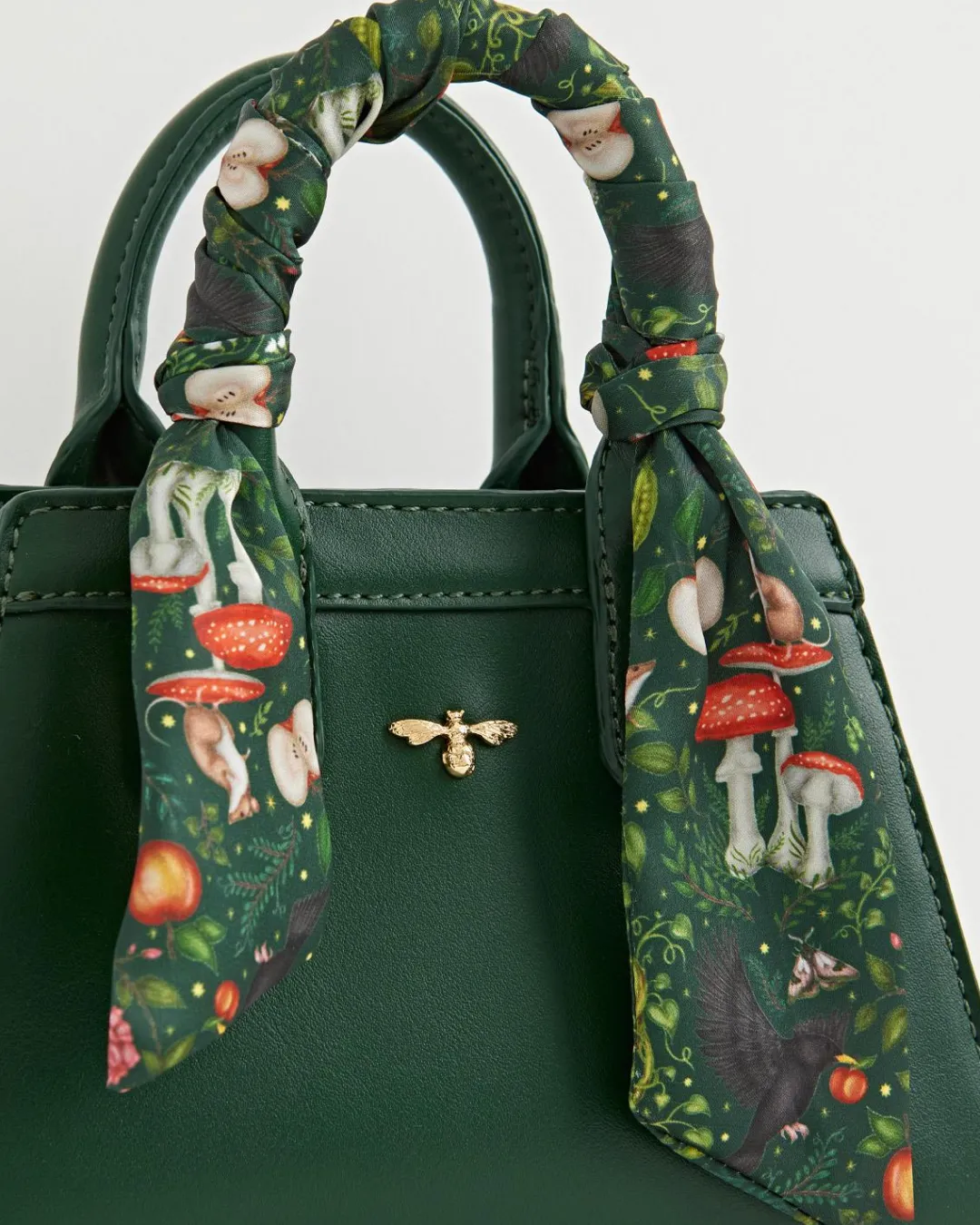 New Fable England Catherine Rowe Into The Woods Small Tote - Green