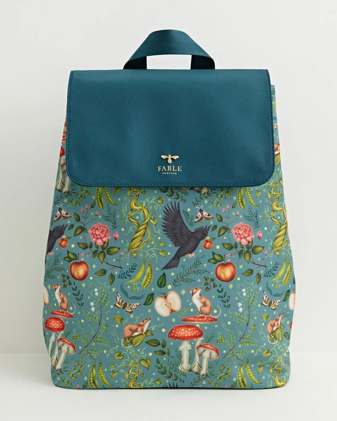 Discount Fable England Catherine Rowe Into The Woods Backpack - Teal