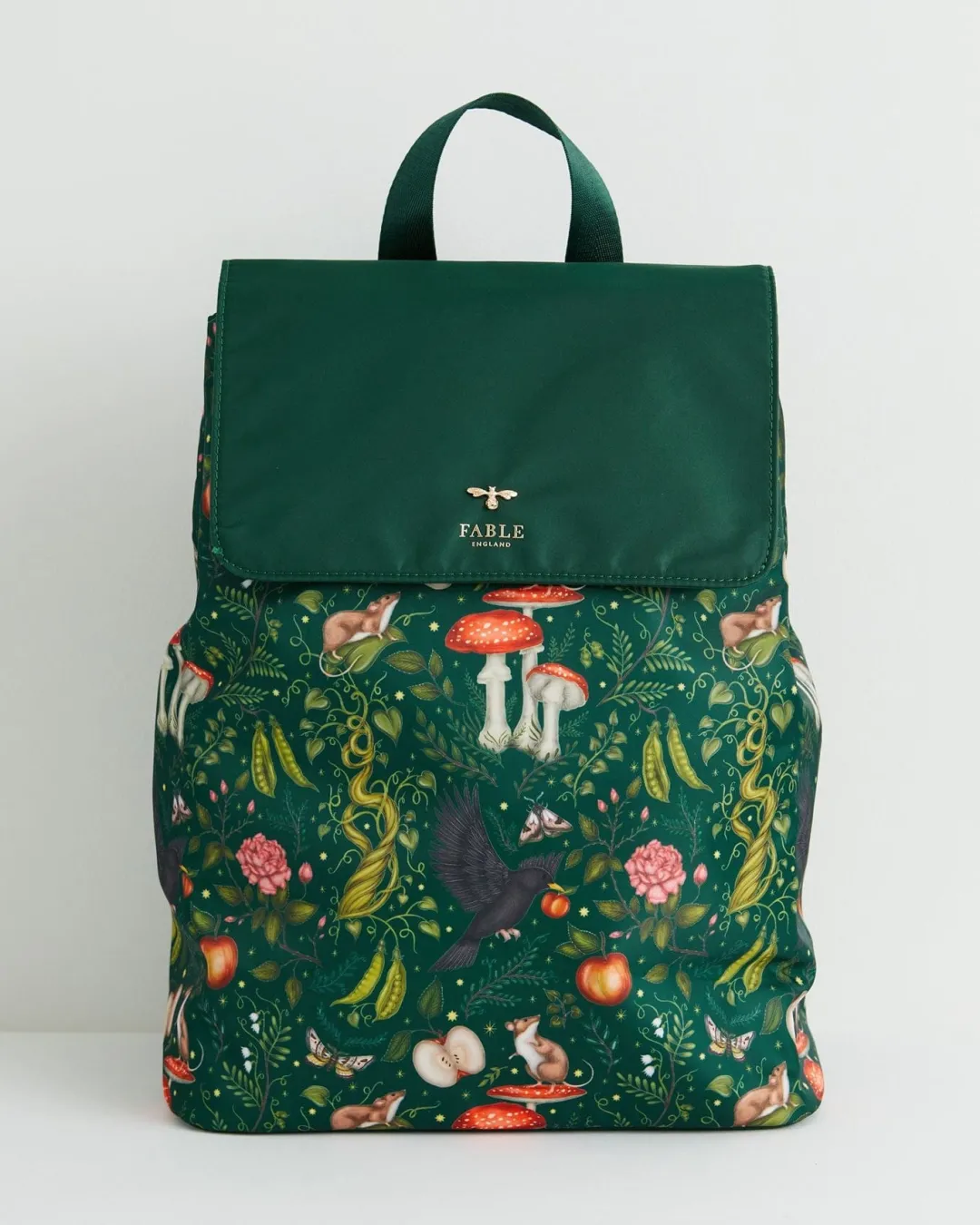 Sale Fable England Catherine Rowe Into The Woods Backpack - Green