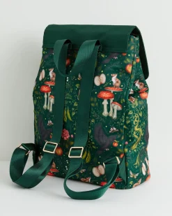 Sale Fable England Catherine Rowe Into The Woods Backpack - Green