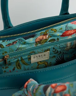 Best Fable England Catherine Rowe Into The Woods Tote - Teal