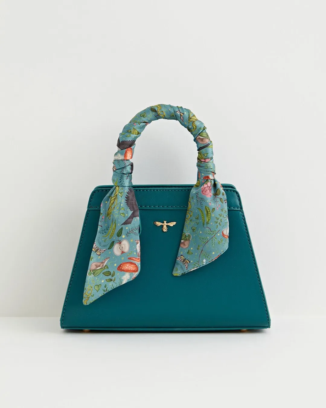 New Fable England Catherine Rowe Into The Woods Small Tote - Teal