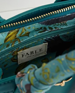 New Fable England Catherine Rowe Into The Woods Small Tote - Teal