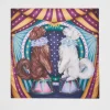 Discount Fable England Catherine Rowe Pet Portraits Doodle Silk Square Scarf