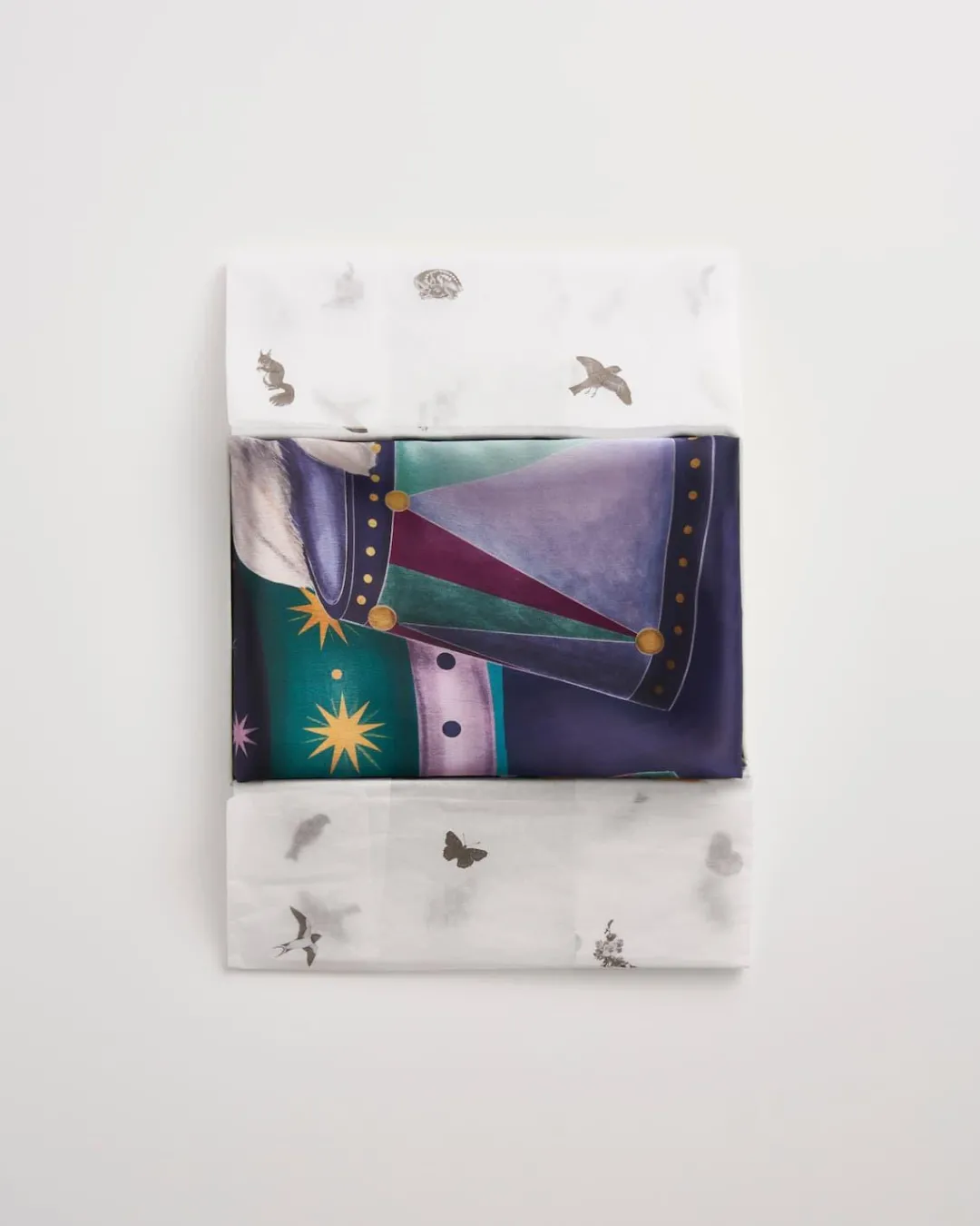 Discount Fable England Catherine Rowe Pet Portraits Doodle Silk Square Scarf