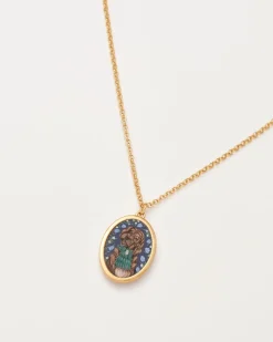 Best Fable England Catherine Rowe Pet Portraits Doodle Pendent Short Necklace