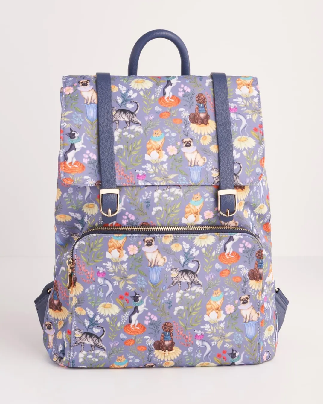 Outlet Fable England Catherine Rowe Pet Portraits Blue Medium Backpack
