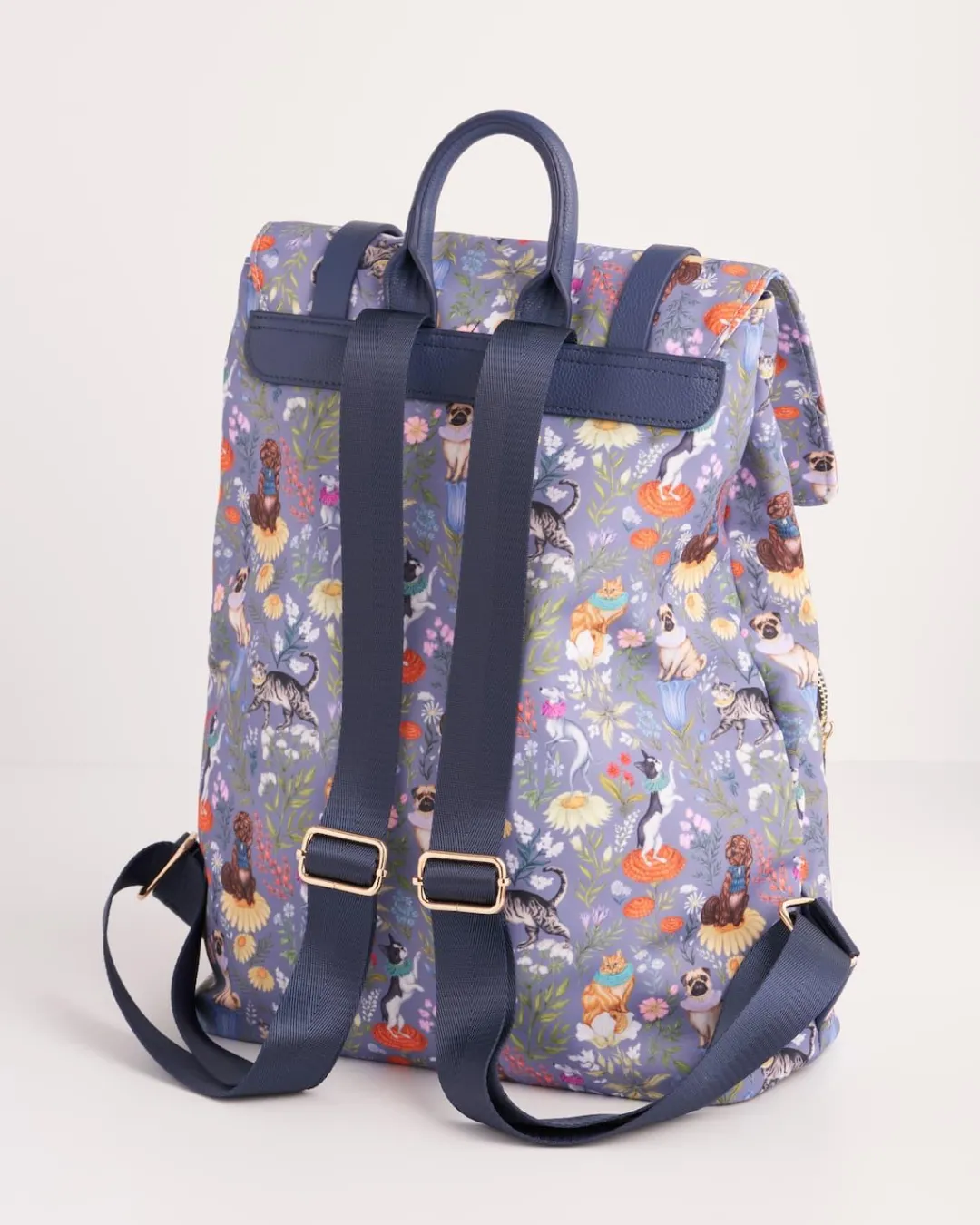 Outlet Fable England Catherine Rowe Pet Portraits Blue Medium Backpack