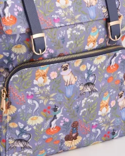 Outlet Fable England Catherine Rowe Pet Portraits Blue Medium Backpack